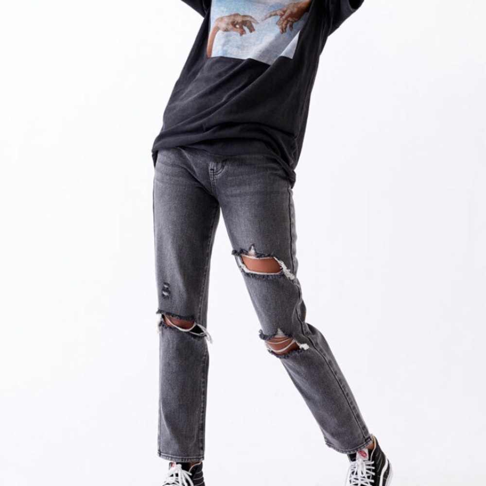 ripped pacsun mom jeans